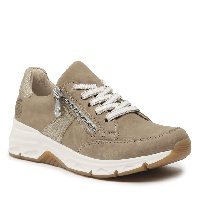 Sneakersy Rieker Beige Sneakery Polobotky D Msk