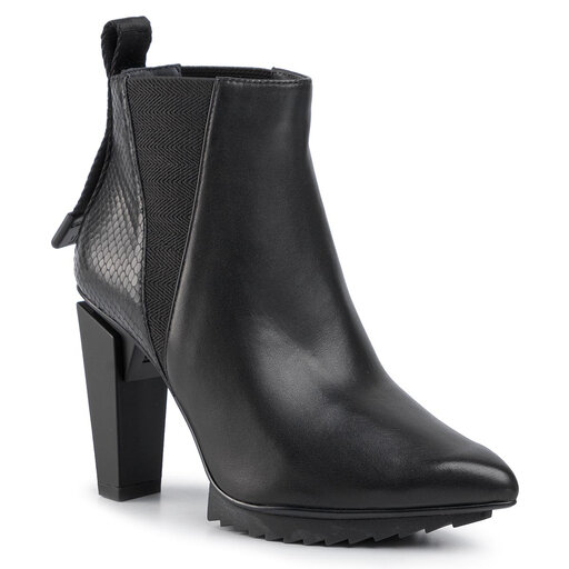 Botki United Nude Lev Tek Bootie Hi Czarny Eobuwie Pl