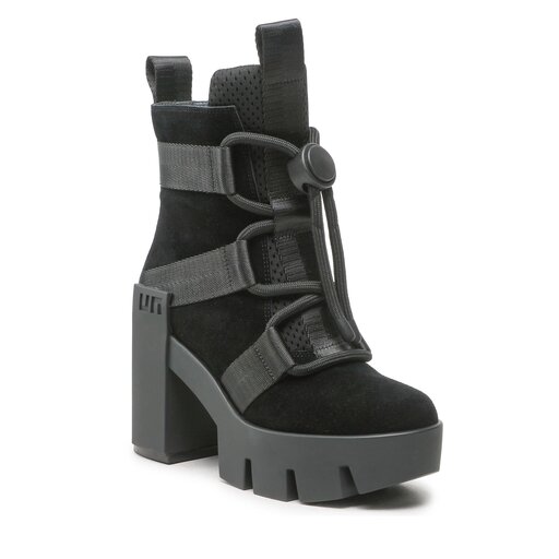 Stiefeletten United Nude Grip Nomad Mid Schwarz Eschuhe De