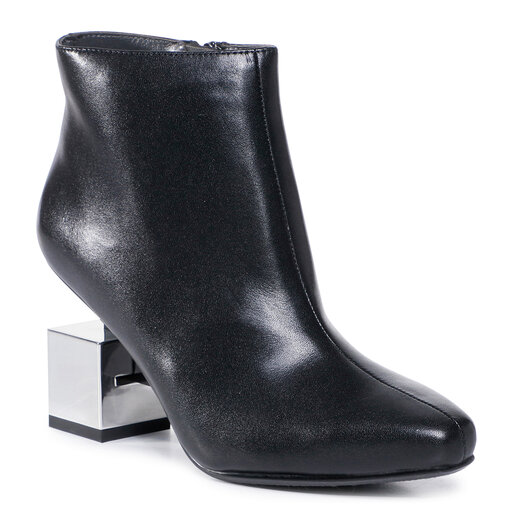 Botki United Nude Cube Bootie Mid Czarny Eobuwie Pl
