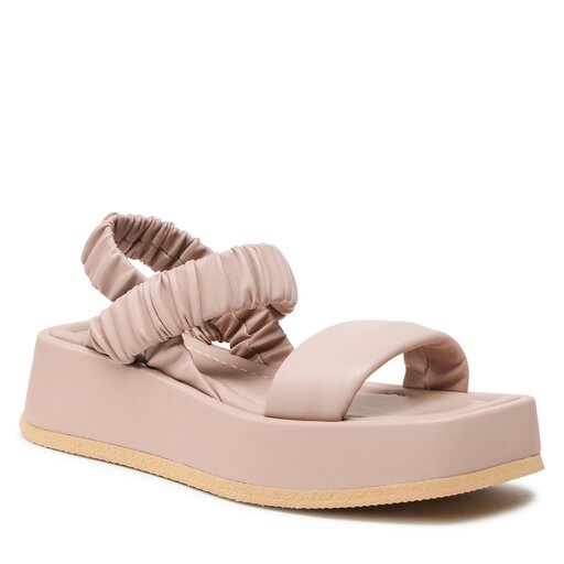 Sandały Pollini SA16146I1GTQ0609 Nude eobuwie pl