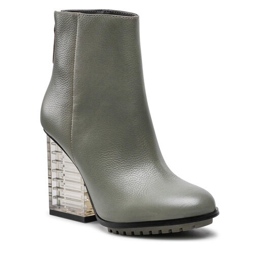 Botki United Nude Hi Rise Bootie Hi Zielony Eobuwie Pl