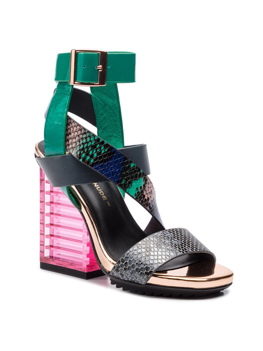 Sandale United Nude Trace Hi Verde Epantofi Ro