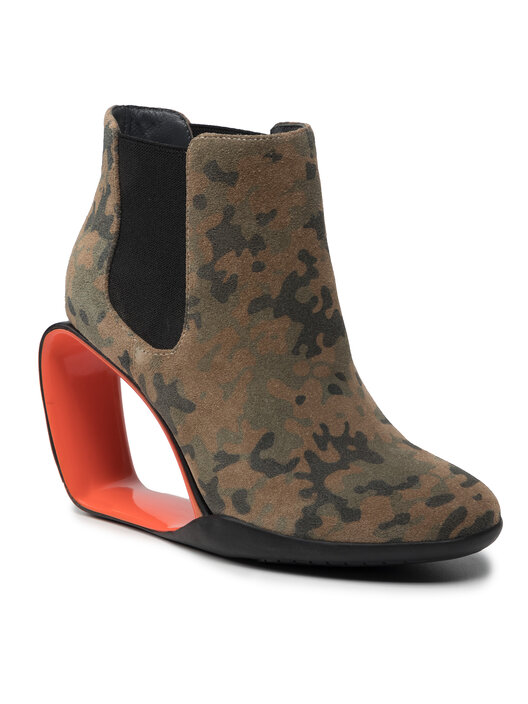 Stiefeletten United Nude Step Mobius Chelsea Gr N Eschuhe De