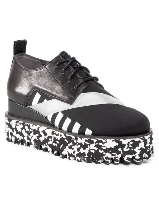 Półbuty United Nude Juko Calli Czarny eobuwie pl