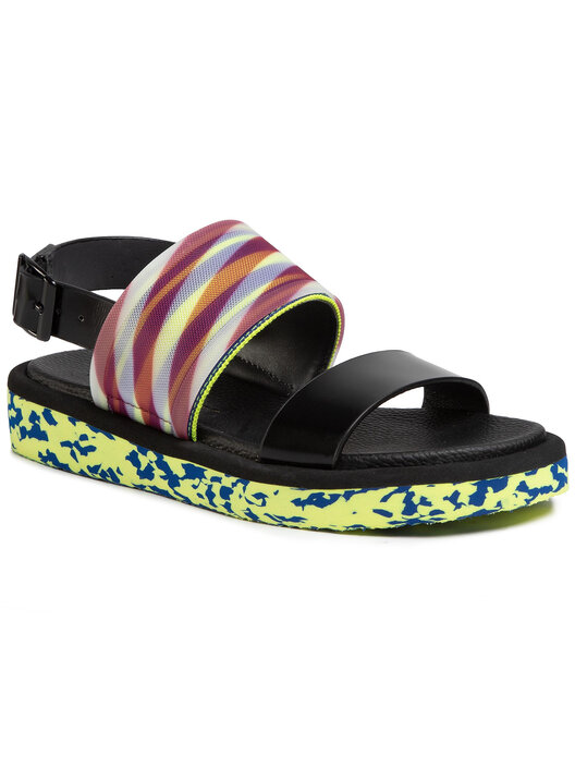 Sandały United Nude Op Sandal Lo Czarny eobuwie pl