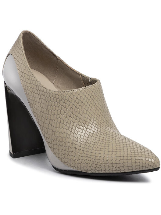 Zapatos Hasta El Tobillo United Nude Molten Flow Bootie Hi Beis Zapatos Es