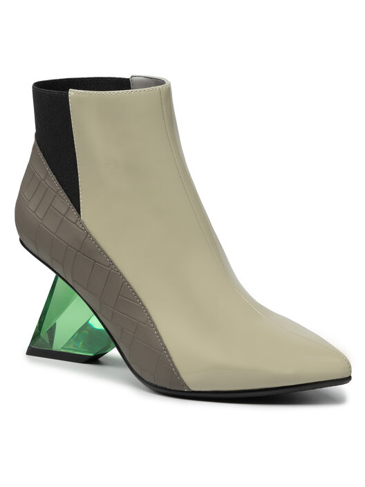 Botki United Nude Rockit Y Zielony Eobuwie Pl