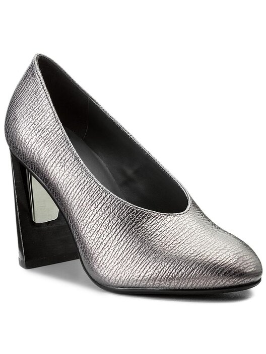 P Buty United Nude Zink Pump Hi Srebrny Eobuwie Pl