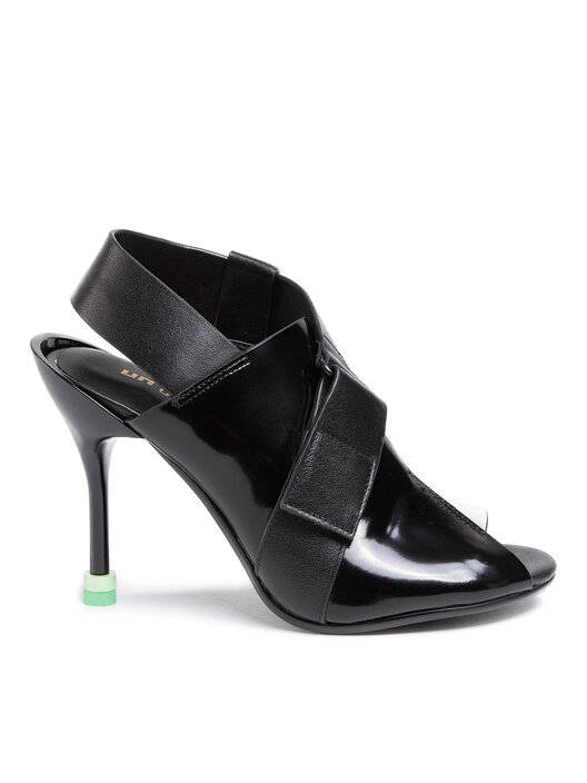 Sandalen United Nude Square Sandal Hi Schwarz Eschuhe De