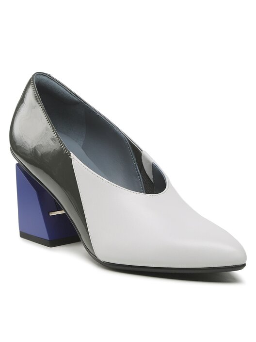 Półbuty United Nude Arix Pump Mid 1068574316 Szary eobuwie pl