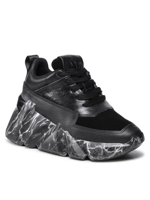 Sneakersy United Nude Space Kick Max Czarny Eobuwie Pl