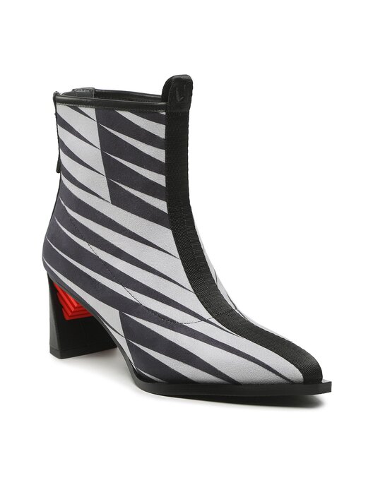 Stiefeletten United Nude Sonar Bootie Mid Grau Eschuhe De