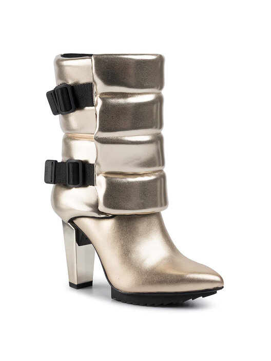 Stiefel United Nude Lev Puffer Bootie Goldfarben Eschuhe De