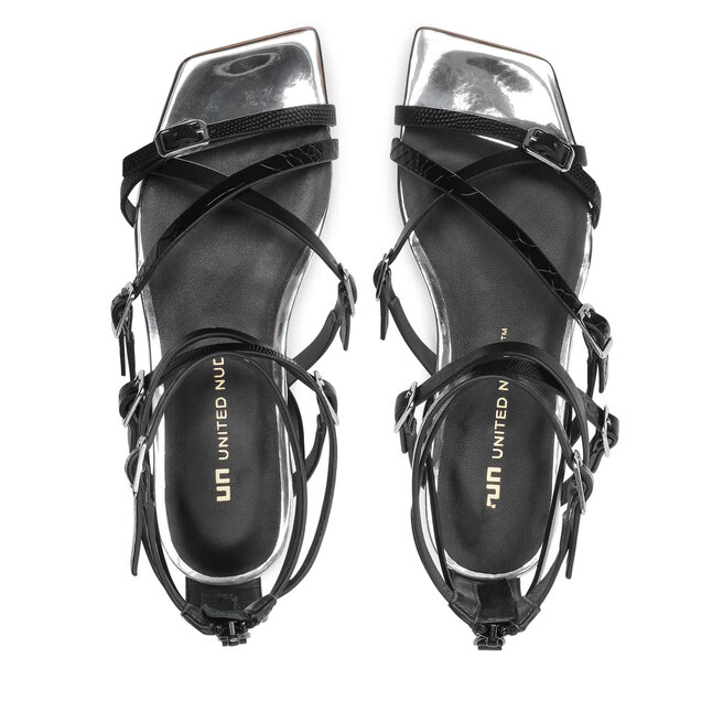 United Nude Strappy Lo Black Obuvki Bg