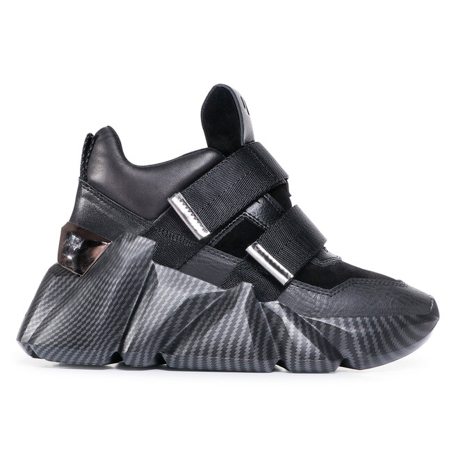 Sneakers United Nude Space Kick Women Black Eschuhe De