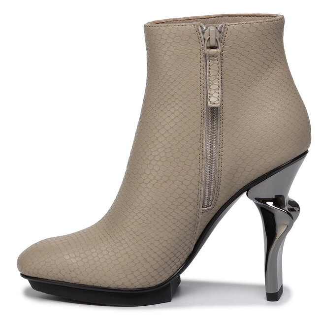 Botki United Nude Twirl Bootie Sand Eobuwie Pl