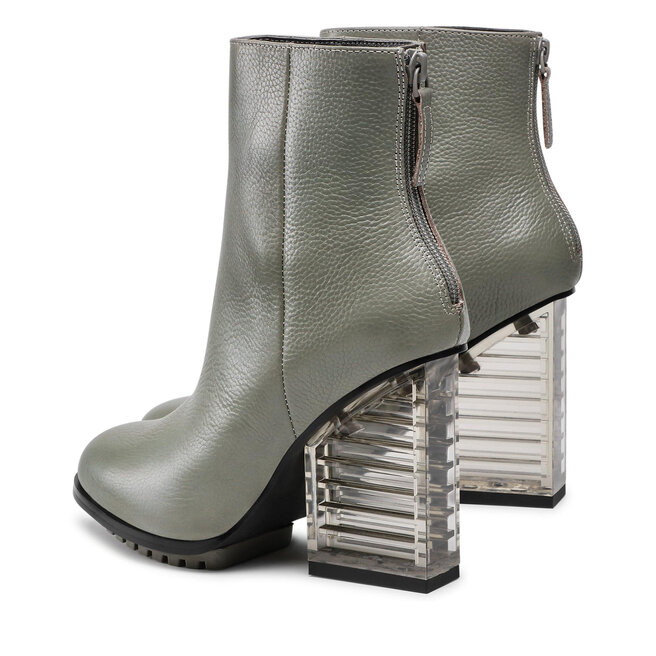 Botki United Nude Hi Rise Bootie Hi Gravity Grey Eobuwie