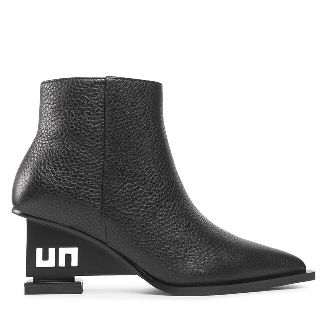 Botki United Nude Un Bootie Mid Czarny Eobuwie Pl