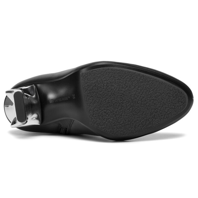 Botki United Nude Twirl Bootie Black Eobuwie Pl