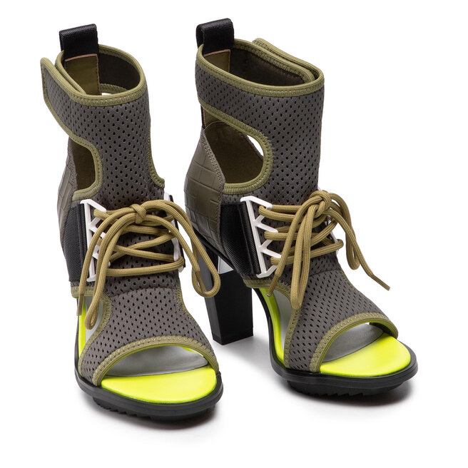 Sandalen United Nude Lev Nomad Hi Gr N Eschuhe De