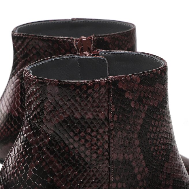 Stivaletti United Nude Un Bootie Mid Bordeaux Escarpe It