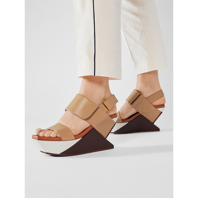 Sand Ly United Nude Delta Wedge Sandal B Ov Eobuv Cz