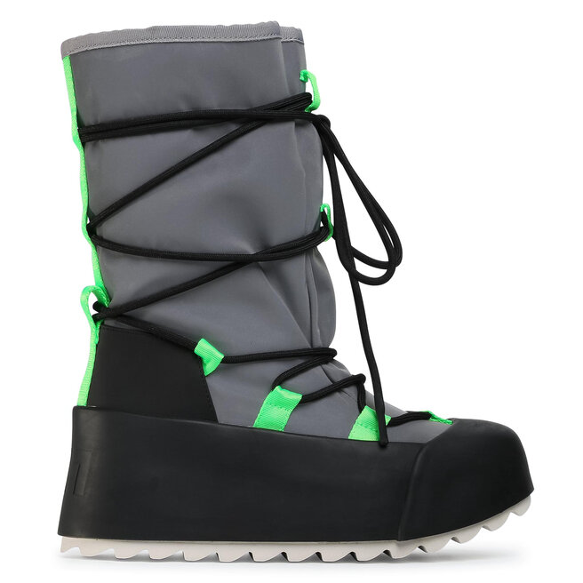 Stivali Da Neve United Nude Polar Calf Boot Silver Escarpe It