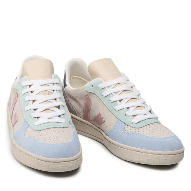 Sneakers Veja V 10 Suede VX0302495B Multico Natural Babe Epantofi Ro