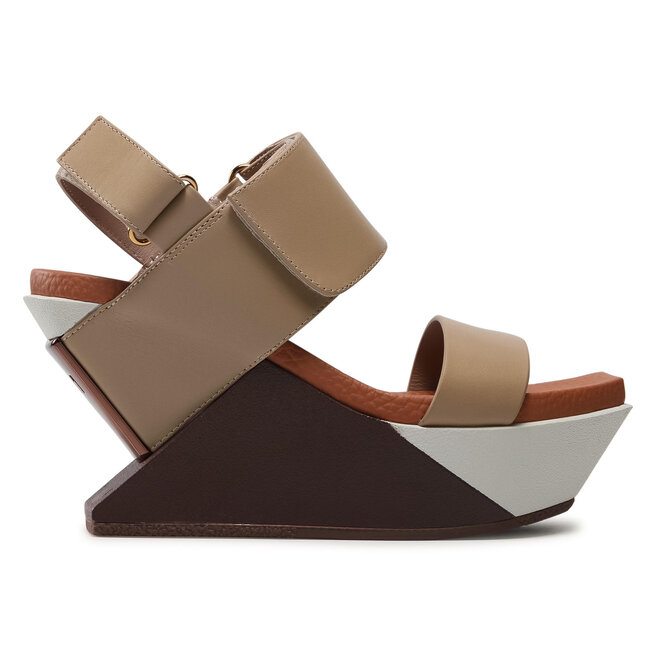 Sandály United Nude Delta Wedge Sandal 10413693156 Béžová eobuv cz