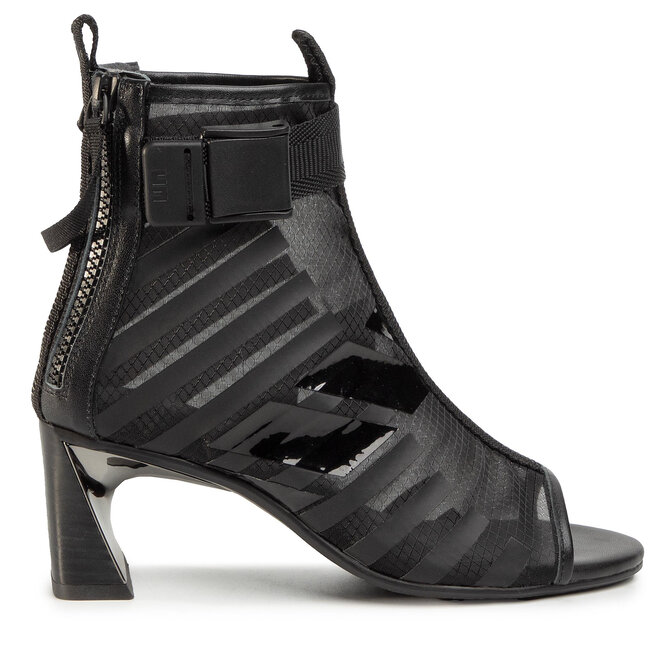Botki United Nude Molten Calli Bootie Mid Czarny Eobuwie Pl