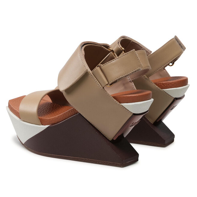 Sand Ly United Nude Delta Wedge Sandal B Ov Eobuv Cz