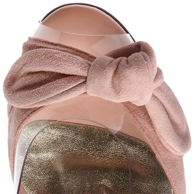 Sandalias Azur E Nimba Ec Velours Nude Vernis Nude Zapatos Es