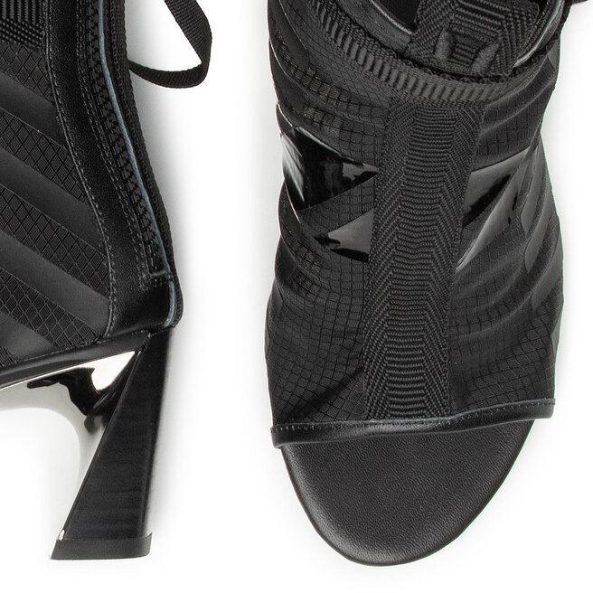 Botki United Nude Molten Calli Bootie Mid Czarny Eobuwie Pl