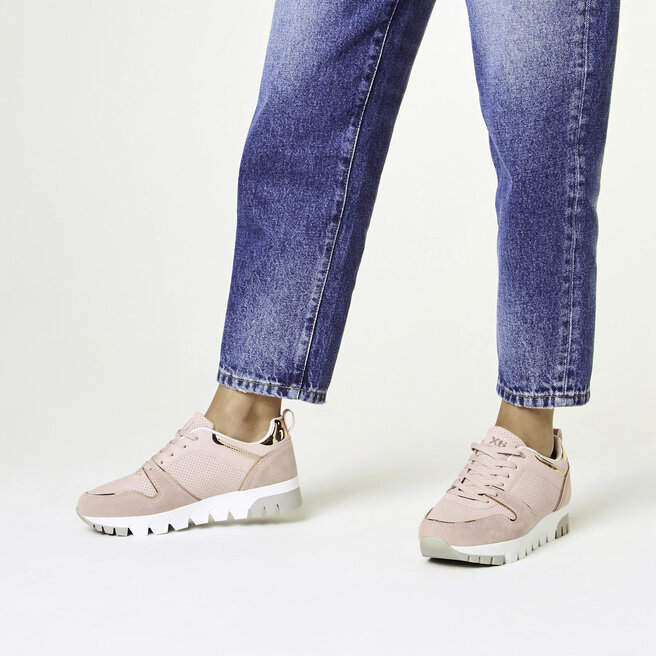 Sneakersy Xti 44081 Nude Eobuwie Pl