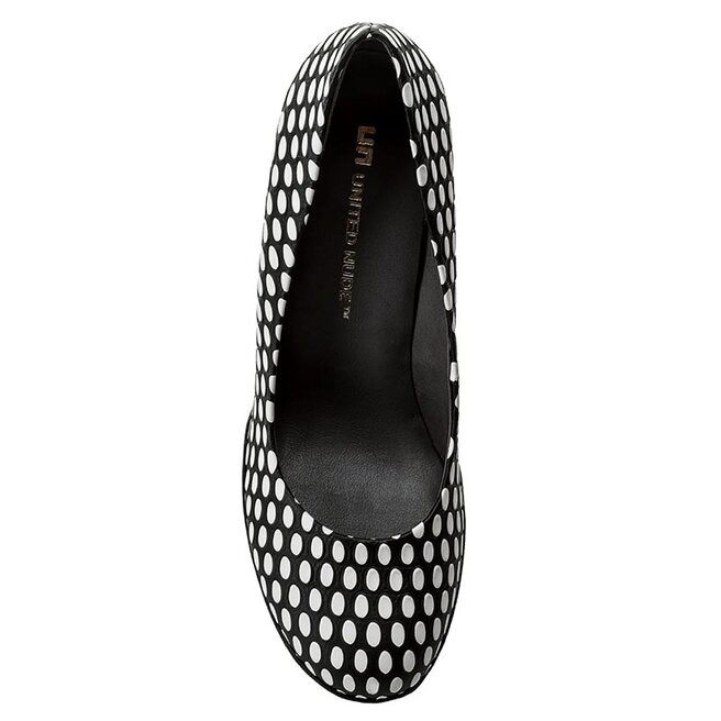 Halbschuhe United Nude Step Mobius Pump Black White Mix