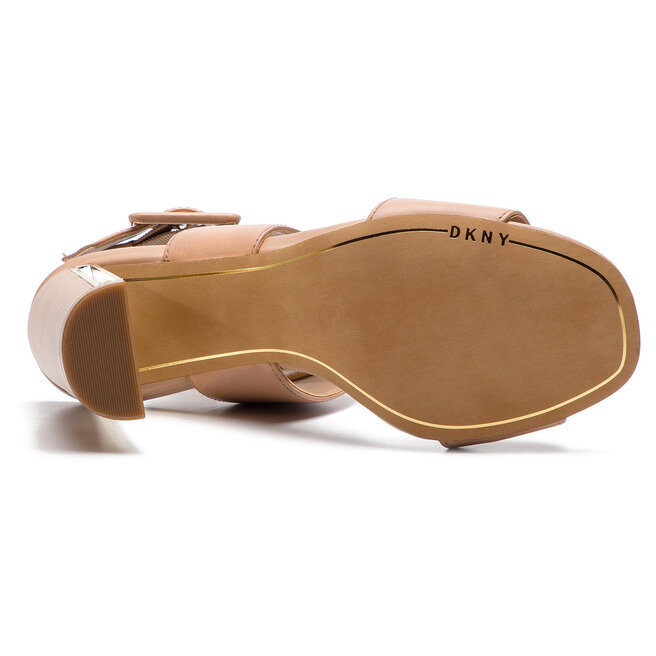Sandały DKNY Heidi K4811337 Nude eobuwie pl