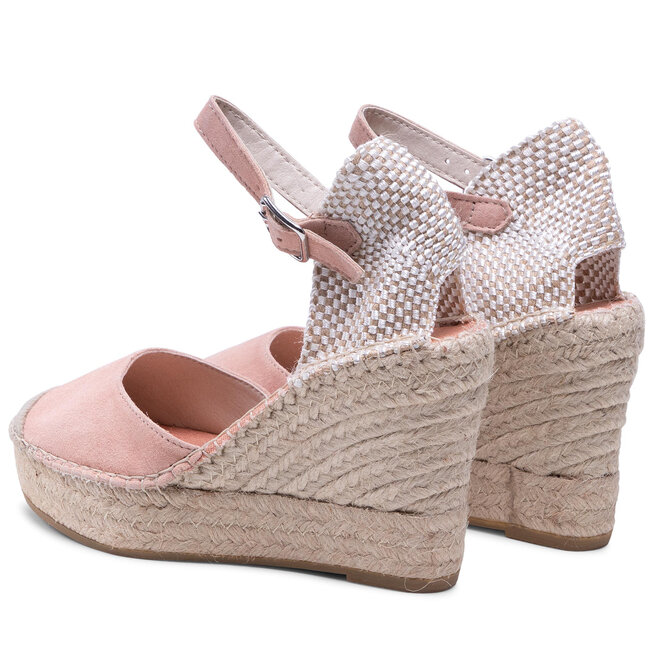 Espadryle Vidorreta Sandalia Nude Eobuwie Pl