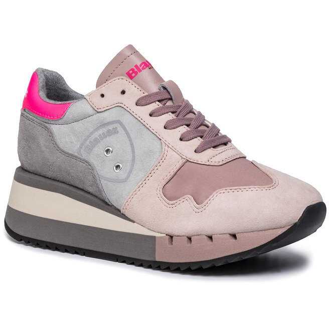 Sneakers Blauer 9FCHARLOTTE01 FLU Nude Eschuhe De
