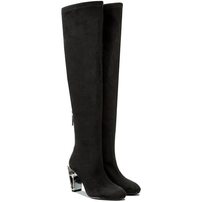 Cizme Lungi Muschetar United Nude Icon Tall Boot Hi 102450135 Black
