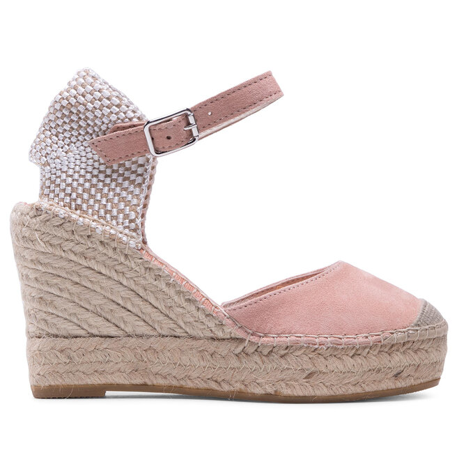 Espadryle Vidorreta Sandalia Nude Eobuwie Pl