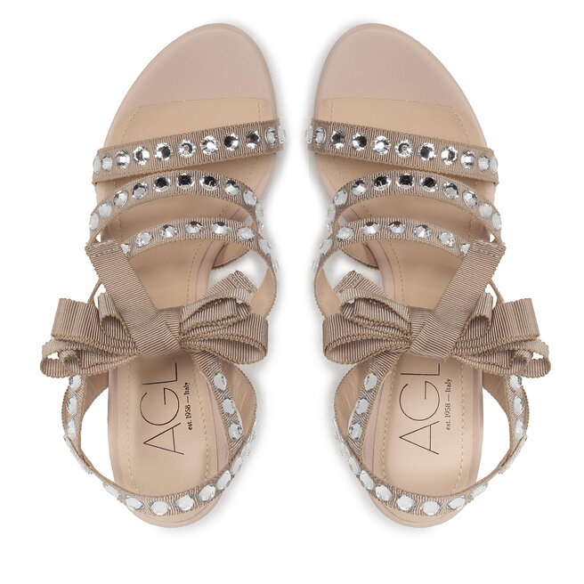 Sanda Y Agl Cristal D Pckg F Nude Penny Eobuwie Pl