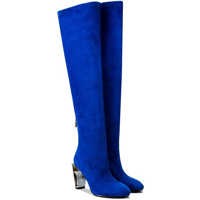 Muszkieterki United Nude Icon Tall Boot Hi Niebieski