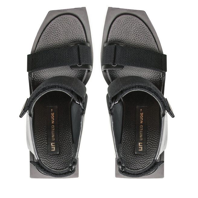 Sanda Y United Nude Wa Hi Black Eobuwie Pl
