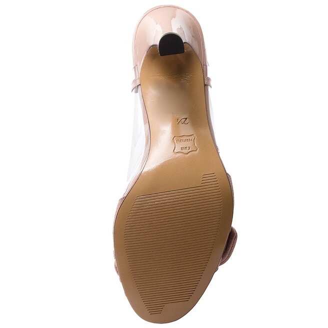 Sandalias Azur E Nimba Ec Velours Nude Vernis Nude Zapatos Es