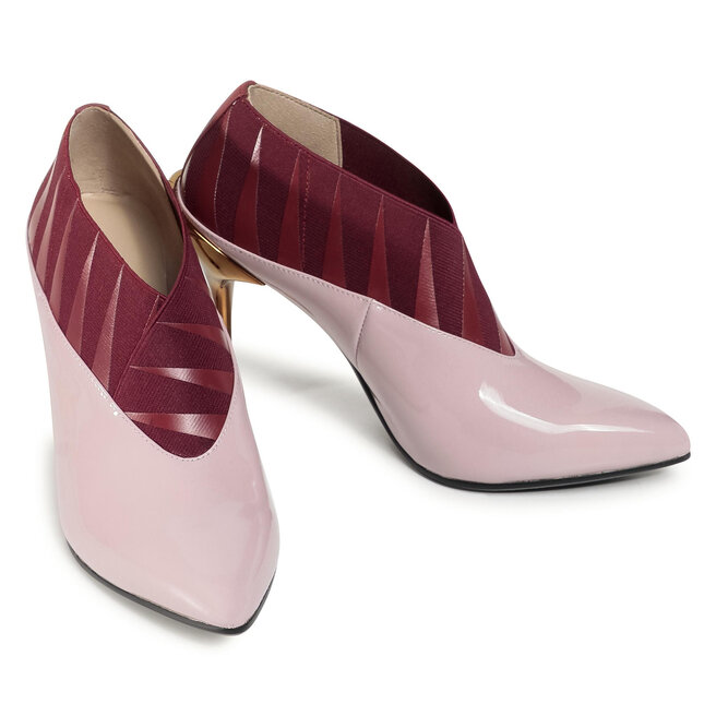 Szpilki United Nude Collar Hi 10565114149 Różowy eobuwie pl