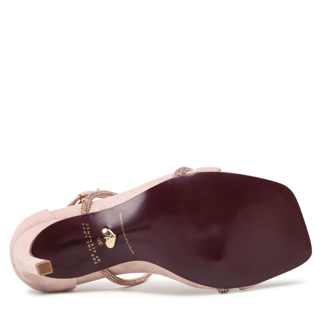 Sandalen Tamaris Nude Crystal Eschuhe De