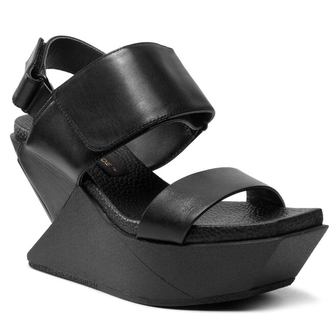 Sandalen United Nude Delta Wedge Sandal Black Eschuhe De