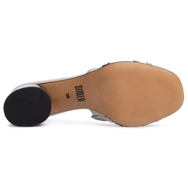 Șlapi Simen 2581A Nude epantofi ro