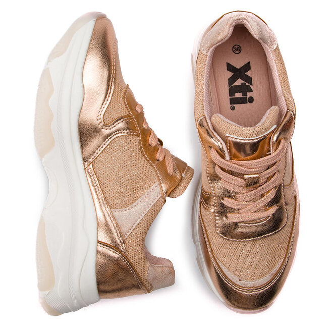 Sneakersy Xti Nude Eobuwie Pl
